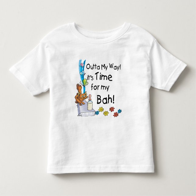 Camiseta Infantil Hora do Meu Bah (Frente)