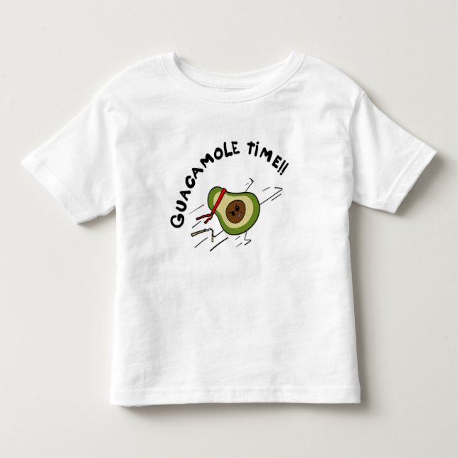 Camiseta Infantil Horário de Guacamole (Frente)