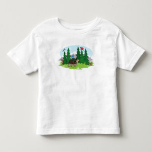 Camiseta Infantil Horatio a caminhada do Ouriço