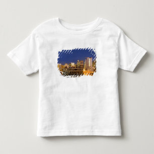 Camiseta Infantil Horizonte de Chicago, Illinois, fotografado de Wes
