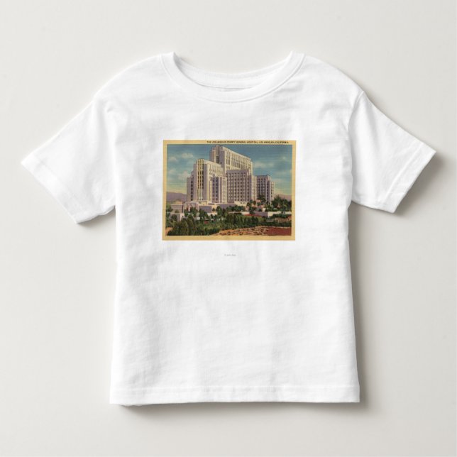 Camiseta Infantil Hospital Geral do condado do LA (Frente)