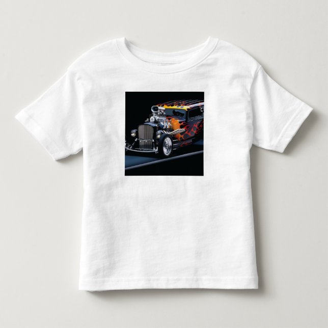 Camiseta Infantil Hot rod (Frente)