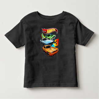 Camiseta Infantil Hot Wheels Birthday T Shirt, Hot Wheels Theme Part