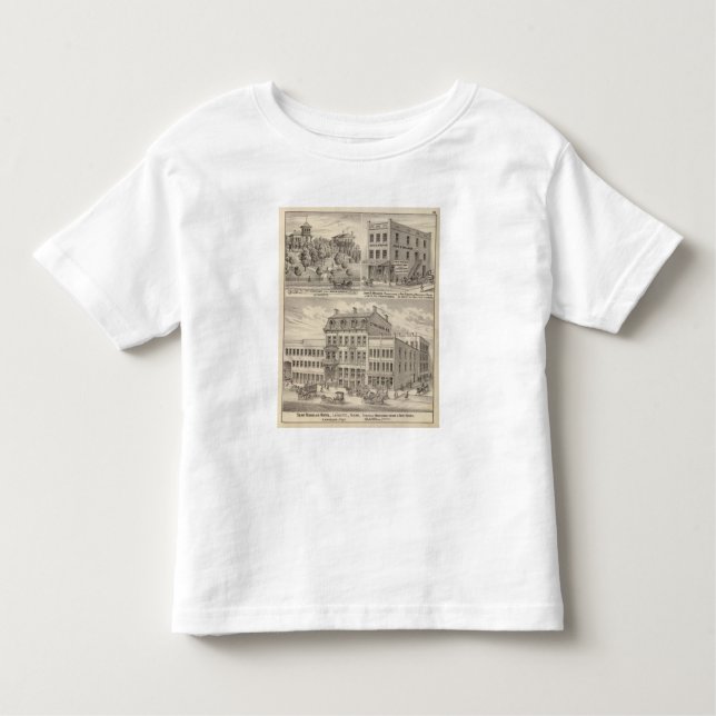 Camiseta Infantil Hotel de Nicholas do santo, La Fayette (Frente)