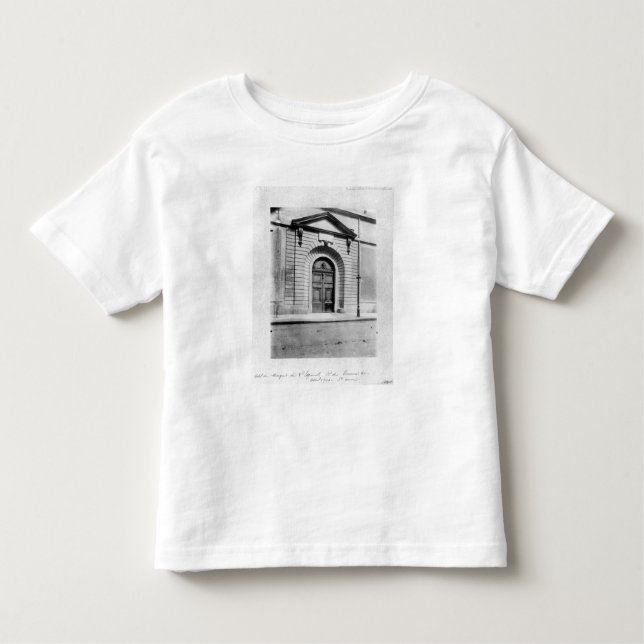 Camiseta Infantil Hotel du Grande Veneur na rua de de Paris 60 (Frente)