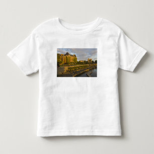 Camiseta Infantil Hotel Empress e orla marítima do Inner Harbour,