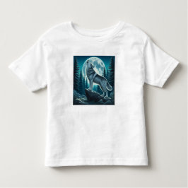 Camiseta Infantil Howling Wolf