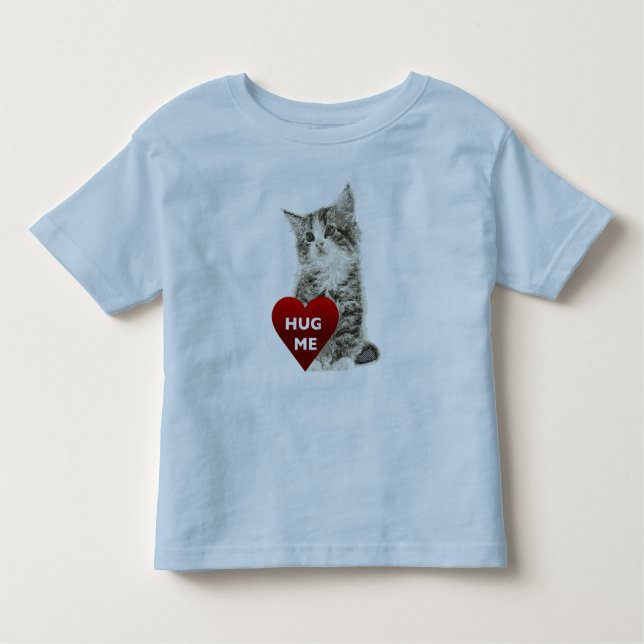 Camiseta Infantil Hug Me - Toddler Fine Jersey T-Shirt (Frente)