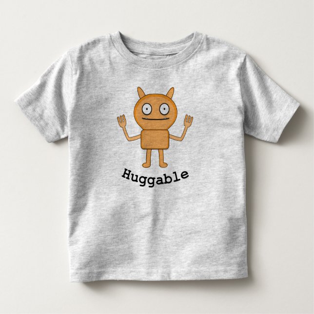 Camiseta Infantil Huggable - Toddler Fine Jersey T-Shirt (Frente)