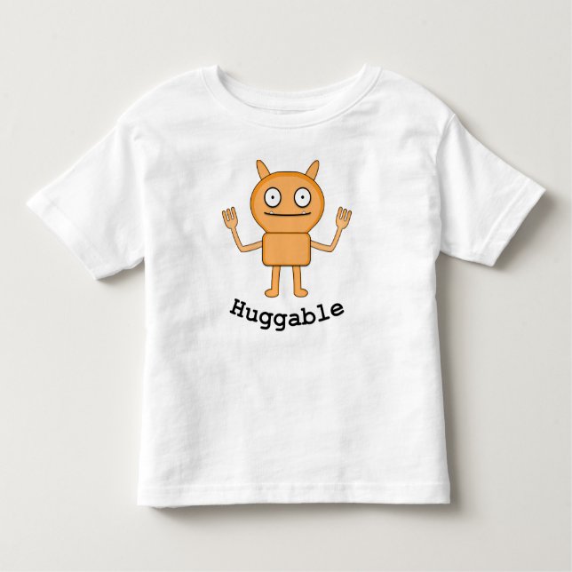 Camiseta Infantil Huggable - Toddler Fine Jersey T-Shirt (Frente)