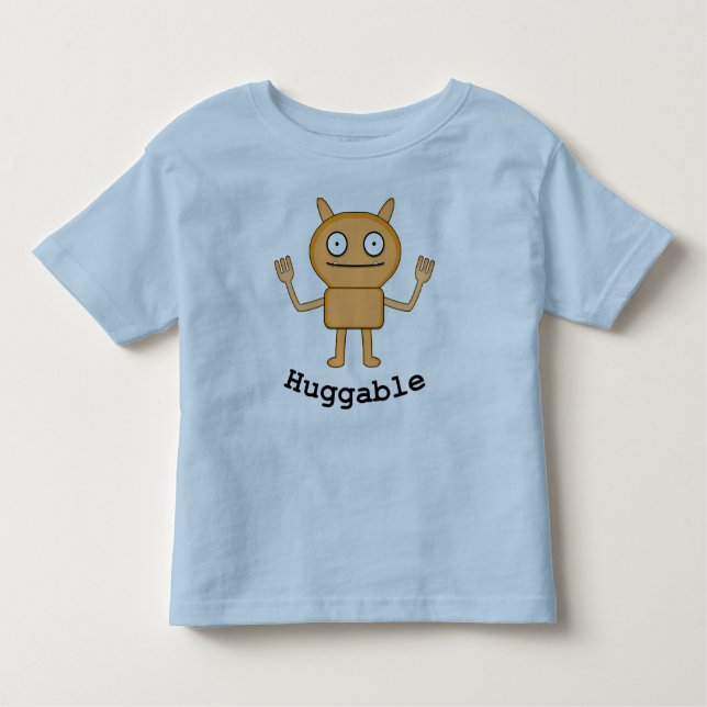 Camiseta Infantil Huggable - Toddler Fine Jersey T-Shirt (Frente)