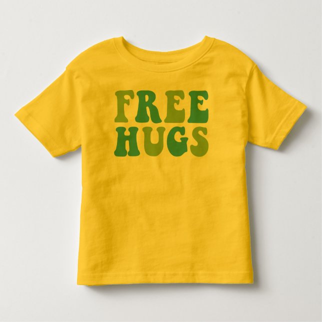 Camiseta Infantil Hugs Gratuitos (Frente)