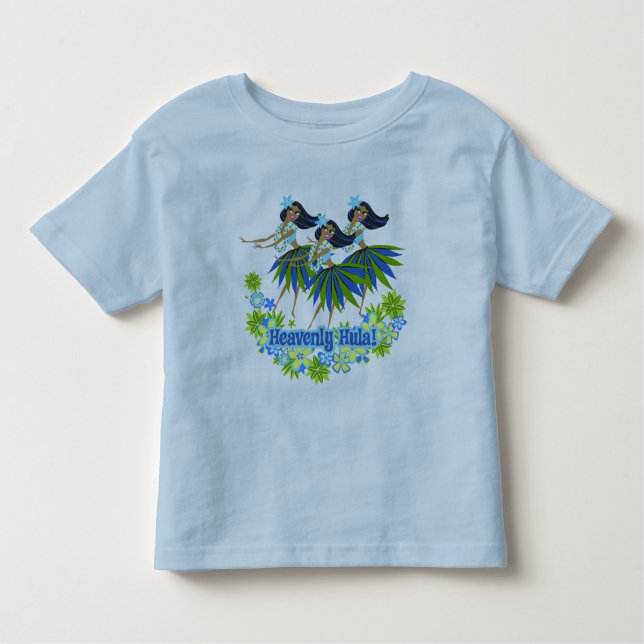 Camiseta Infantil Hula Toddler T-Shirt (Frente)