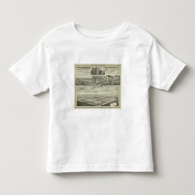 Camiseta Infantil Humboldt, Kansas (Frente)
