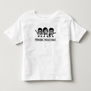 Camiseta Infantil Humor de Química de Rockstars Periódicos