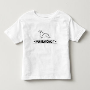 Camiseta Infantil Humorístico Dachshund Longhaired