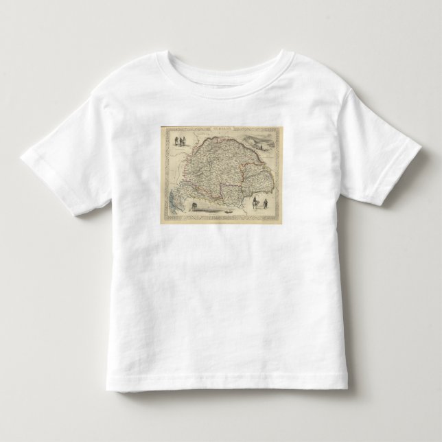 Camiseta Infantil Hungria (Frente)