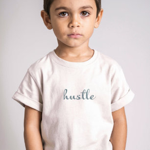 Camiseta Infantil Hustle - Mantenha-Se Focado, Mantenha-Se Orientado