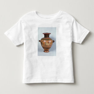 Camiseta Infantil Hydra que descreve a partida de um guerreiro