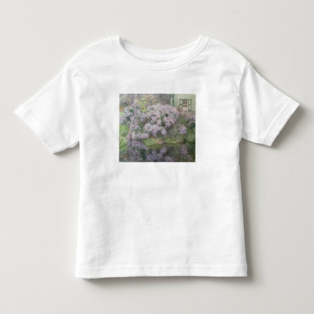 Camiseta Infantil Hydrangeas nos bancos do rio Lys, 1898 (oi (Frente)