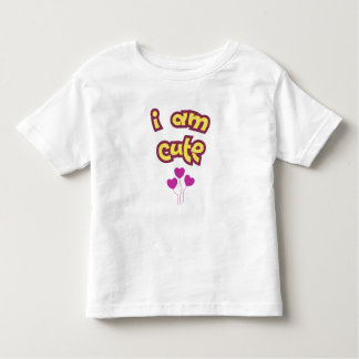 Camiseta Infantil I am cute