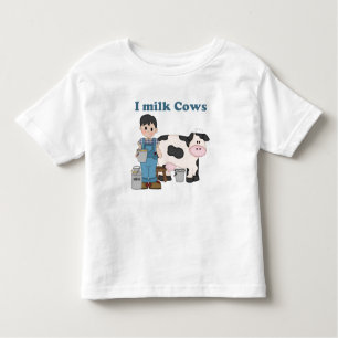 Camiseta Infantil I Leite Vacas