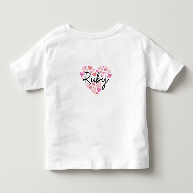 Camiseta Infantil I love Ruby (Verso)
