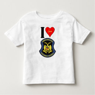 Camiseta Infantil I LUV the MSHP