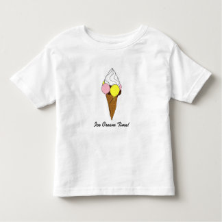 Camiseta Infantil ICE Cream Calcular o tempo Shirt