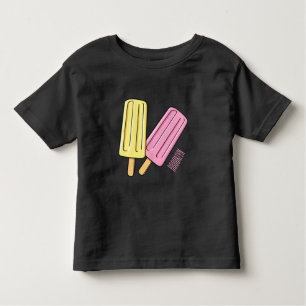 Camiseta Infantil Ice pop cartoon