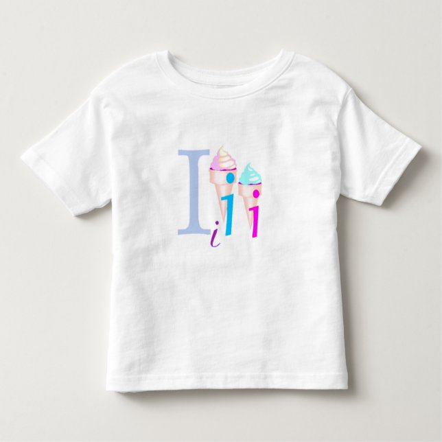 Camiseta Infantil Icecreams Baby T-Shirt (Frente)