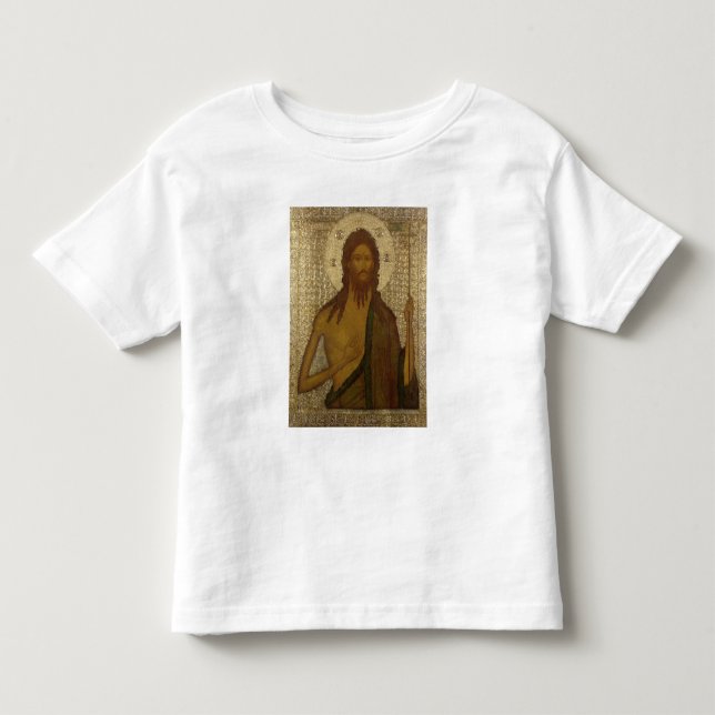 Camiseta Infantil Ícone de St John o precursor (Frente)