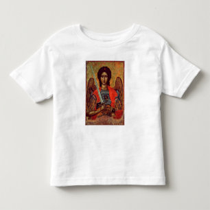 Camiseta Infantil Ícone do anjo Michael, grego, século XVIII