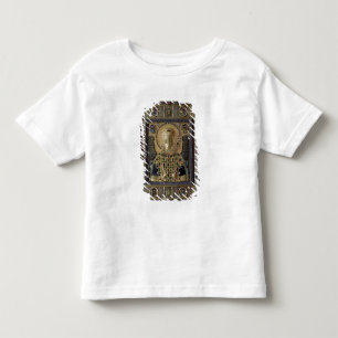 Camiseta Infantil Ícone que descreve o arcanjo Michael