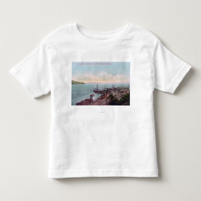 Camiseta Infantil Ideia da aterragem da balsa e norte aéreos (Frente)