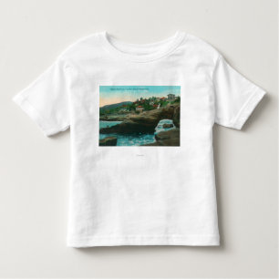 Camiseta Infantil Ideia da cabeça CaveLa Jolla da esfinge, CA