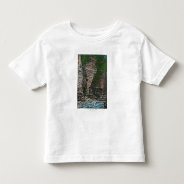 Camiseta Infantil Ideia da cabeça do elefante (Frente)
