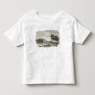 Camiseta Infantil Ideia da casa e da parte do jardim em W ocidental