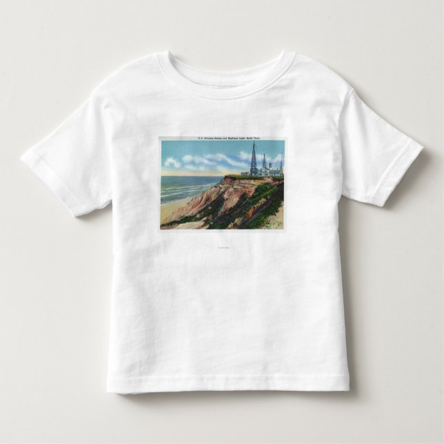 Camiseta Infantil Ideia da estação sem fio dos E.U., montanhas (Frente)