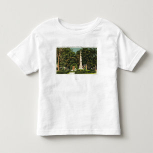 Camiseta Infantil Ideia da guerra mundial, memoriais de guerra