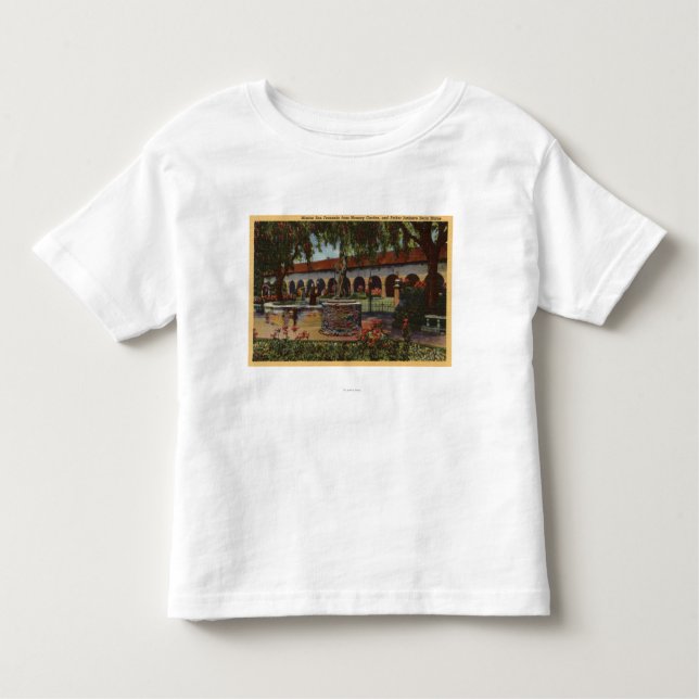 Camiseta Infantil Ideia da missão, jardim da memória, estátua de (Frente)