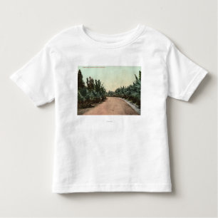 Camiseta Infantil Ideia da movimentação da palma