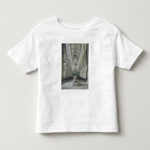 Camiseta Infantil Ideia da vista interior do leste, começada 1230