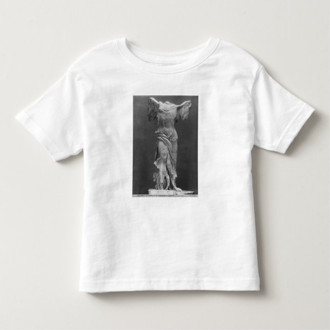 Camiseta Infantil Ideia da vitória Samothrace no museu do Louvre (Frente)