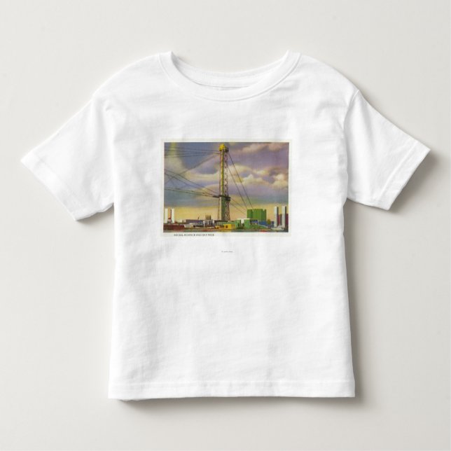 Camiseta Infantil Ideia das ciências sociais e do passeio do céu (Frente)