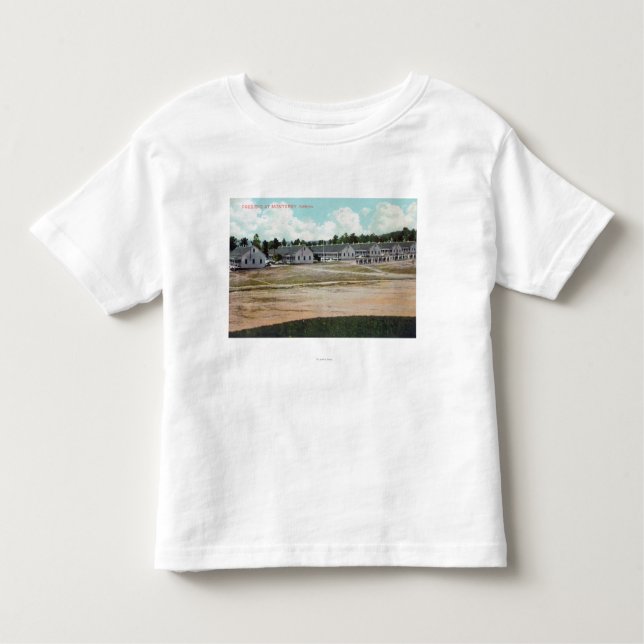 Camiseta Infantil Ideia das terras de Presidio (Frente)