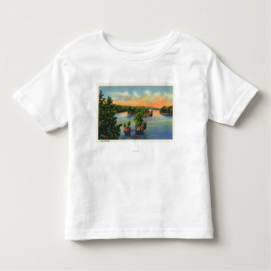 Camiseta Infantil Ideia de canal perdido