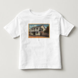 Camiseta Infantil Ideia de Monterey, Califórnia da estação velha 