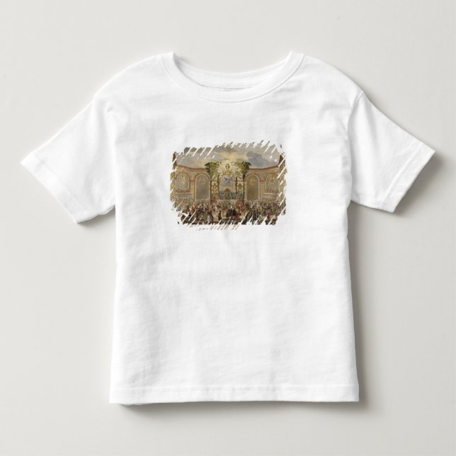 Camiseta Infantil Ideia de perspectiva do interior da sala do th (Frente)