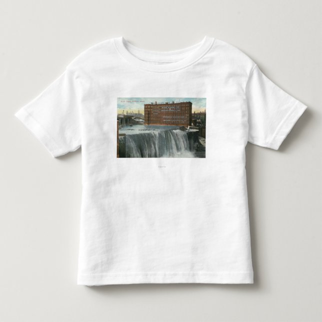 Camiseta Infantil Ideia de primeiras quedas (Frente)